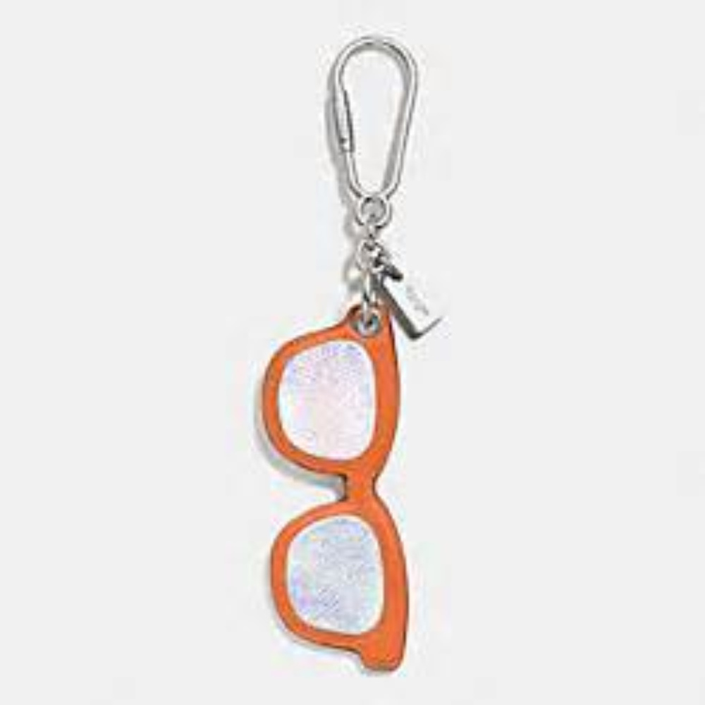 NWT COACH ORANGE POP ART SUNGLASSES KEYCHA… - Picture 7 of 7